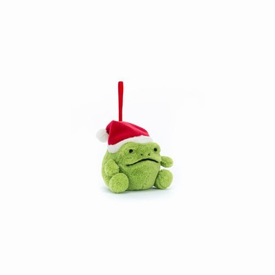 Jellycat Ricky Rain Frog Decoration UK | 31280GOZC